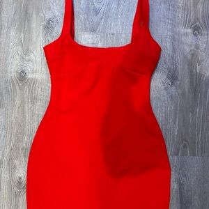Zara Elegant Red Dress